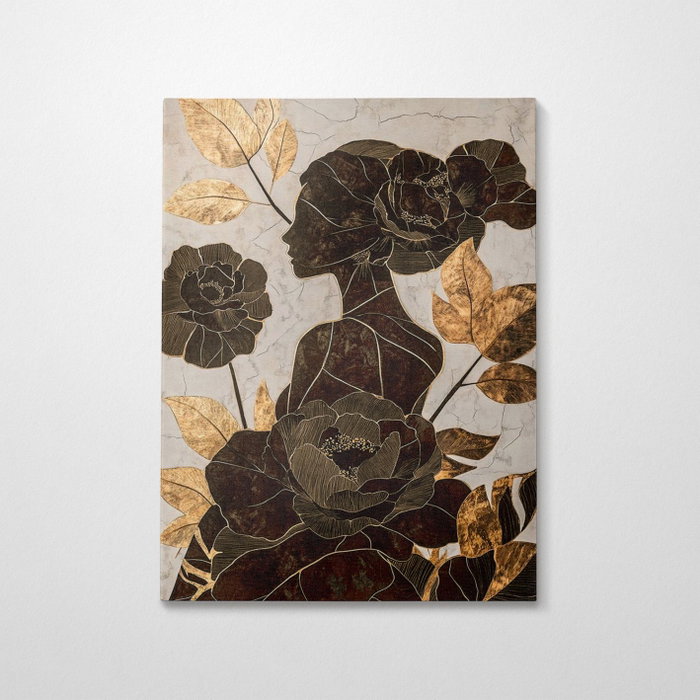 Wallity Pintura Decorativa en Lienzo KNV10089 - 5070 Multicolor 50 x 70 cm